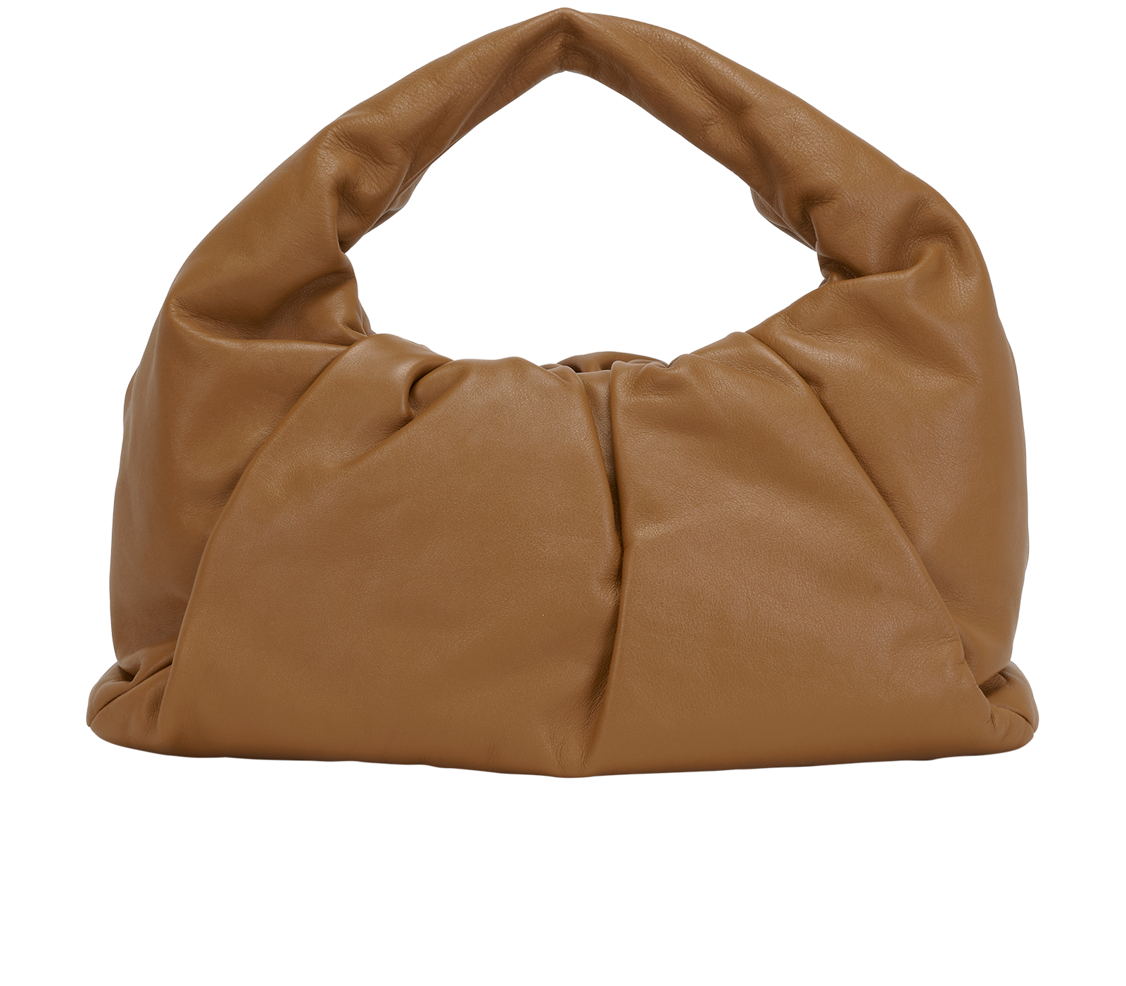 Shoulder Pouch Medium, &pound;750, Handbags, Tan, Leather, Back view